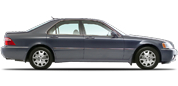 Vehicle in session - 2004 Acura RL  Carbon Gray