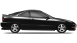 Vehicle in session - 1998 Acura Integra GS-R  Black