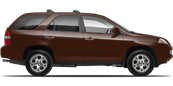Vehicle in session - 2004 Acura MDX  Deep Mahogony