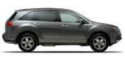Vehicle in session - 2008 Acura MDX  Nimbus Gray