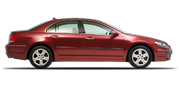 Vehicle in session - 2006 Acura RL Standard Model Redondo Red