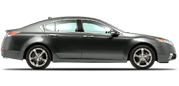 Vehicle in session - 2011 Acura TL with Technology Package Polished Metal