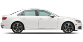 Vehicle in session - 2017 Audi A4 2.0T quattro Premium Plus Ibis White