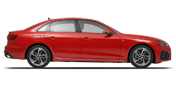 Vehicle in session - 2021 Audi A4 2.0T FWD Premium Tango Red