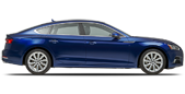 Vehicle in session - 2018 Audi A5 Sportback  Scuba Blue