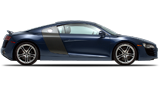 Vehicle in session - 2014 Audi R8 V8 235/35-19F 305/30-19R Mugello Blue