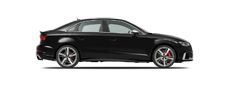 Vehicle in session - 2020 Audi RS 3 Staggered Tires Ceramic Brakes - Metal Valve Mythos Black