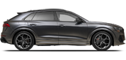 Vehicle in session - 2025 Audi RS Q8 295/40-22, Standard Brakes Daytona Gray