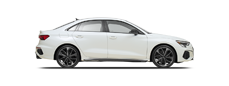 Vehicle in session - 2023 Audi S3 235/35-19 Ibis White