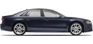 Vehicle in session - 2017 Audi S8 Plus  Moonlight Blue