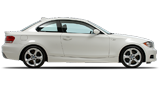 Vehicle in session - 2009 BMW 135i Coupe  Alpine White