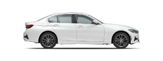 Vehicle in session - 2022 BMW 330i Sedan  Mineral White