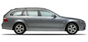 Vehicle in session - 2007 BMW 530xi Wagon Base Model With Run-Flat Tires Silver Gray
