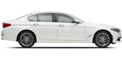 Vehicle in session - 2019 BMW 530i Sedan Staggered Runflat Tires Alpine White