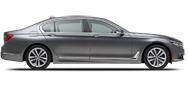 Vehicle in session - 2017 BMW 740i Sedan 245/45-19 Arctic Gray