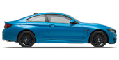 Vehicle in session - 2018 BMW M4 Coupe Standard Brakes Laguna Seca Blue