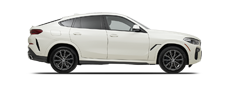 Vehicle in session - 2022 BMW X6 xDrive40i Runflat Tire Alpine White