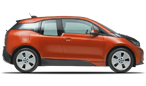 Vehicle in session - 2017 BMW i3  Solar Orange