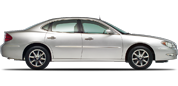 Vehicle in session - 2007 Buick Lacrosse CX  Sterling Silver