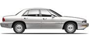 Vehicle in session - 1998 Buick LeSabre Custom  White
