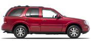 Vehicle in session - 2004 Buick Rainier CXL Plus AWD  Crimson Pearl