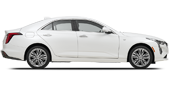Vehicle in session - 2025 Cadillac CT4 RWD Standard Tires White