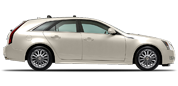 Vehicle in session - 2011 Cadillac CTS Sport Wagon 3.0L AWD Luxury White Diamond