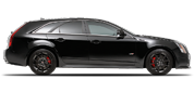Vehicle in session - 2013 Cadillac CTS-V Sport Wagon Black Diamond