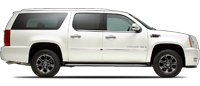 Vehicle in session - 2009 Cadillac Escalade ESV RWD White Diamond