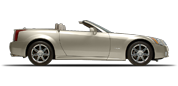 Vehicle in session - 2008 Cadillac XLR  Gold Mist