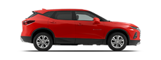 Vehicle in session - 2025 Chevrolet Blazer 235/55-20 Red Hot