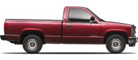 Vehicle in session - 1997 GMC Sierra 2wd Pick-up  Red