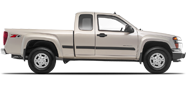 Vehicle in session - 2007 Chevrolet Colorado LS Extended Cab 2wd Street Pack Silver Birch