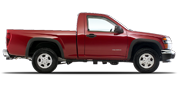 Vehicle in session - 2005 Chevrolet Colorado Regular Cab 2wd Z85 Base Model Cherry Red