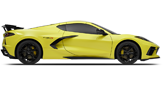 Vehicle in session - 2022 Chevrolet Corvette Coupe Standard Model Accelerate Yellow