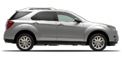 Vehicle in session - 2014 Chevrolet Equinox FWD LT Silver Ice