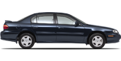 Vehicle in session - 1999 Chevrolet Malibu  Navy Blue