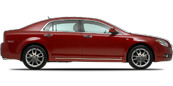 Vehicle in session - 2009 Chevrolet Malibu LS Red Jewel