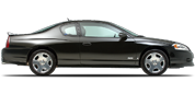 Vehicle in session - 2007 Chevrolet Monte Carlo SS  Black