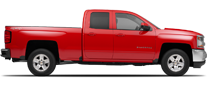 Vehicle in session - 2019 Chevrolet Silverado 1500 LD 2WD  Red Hot