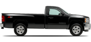 Vehicle in session - 2012 Chevrolet Silverado 1500 4wd Regular Cab Black