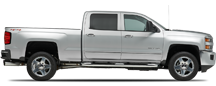 Vehicle in session - 2016 Chevrolet Silverado 2500 HD 4wd Extended Cab Silver Ice