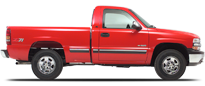 Vehicle in session - 2002 Chevrolet Silverado 1500 HD 4wd  Victory Red