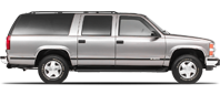 Vehicle in session - 1995 GMC Suburban 2500 2/4wd  Pewter