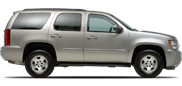 Vehicle in session - 2008 Chevrolet Tahoe  Silver Birch