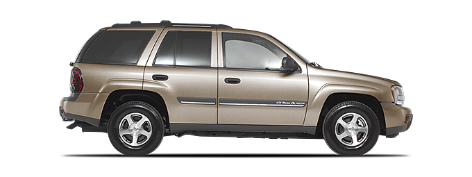 03 chevy trailblazer tire size