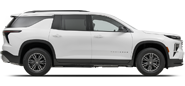 Vehicle in session - 2025 Chevrolet Traverse AWD 275/45-22 Summit White