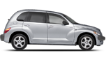 Vehicle in session - 2003 Chrysler PT Cruiser Limited  Silver