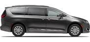 Vehicle in session - 2017 Chrysler Pacifica Limited  Granite Crystal