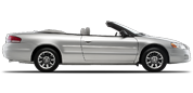 Vehicle in session - 2004 Chrysler Sebring GTC Convertible  Bright Silver